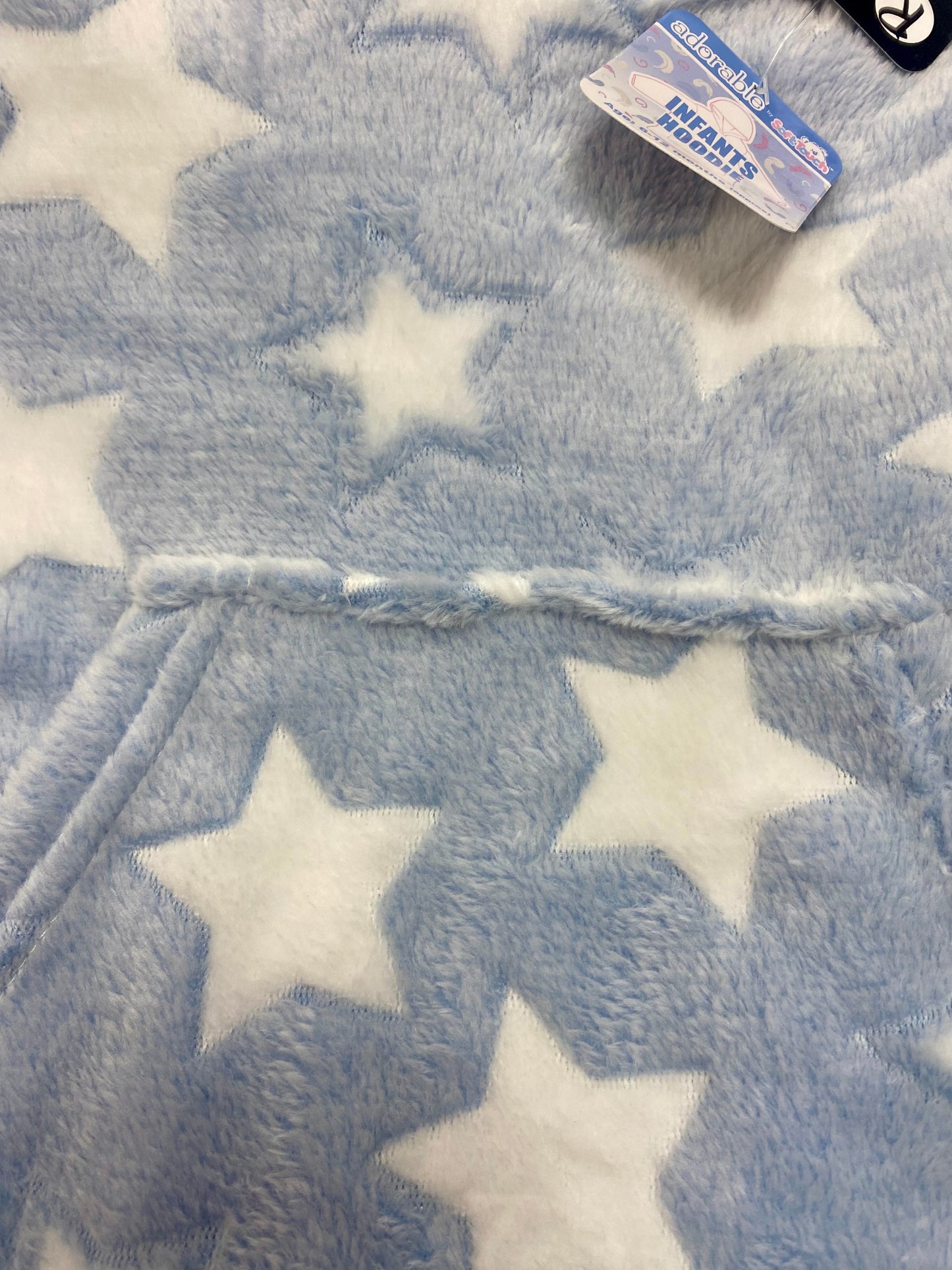 Baby clothing blue star hoody
