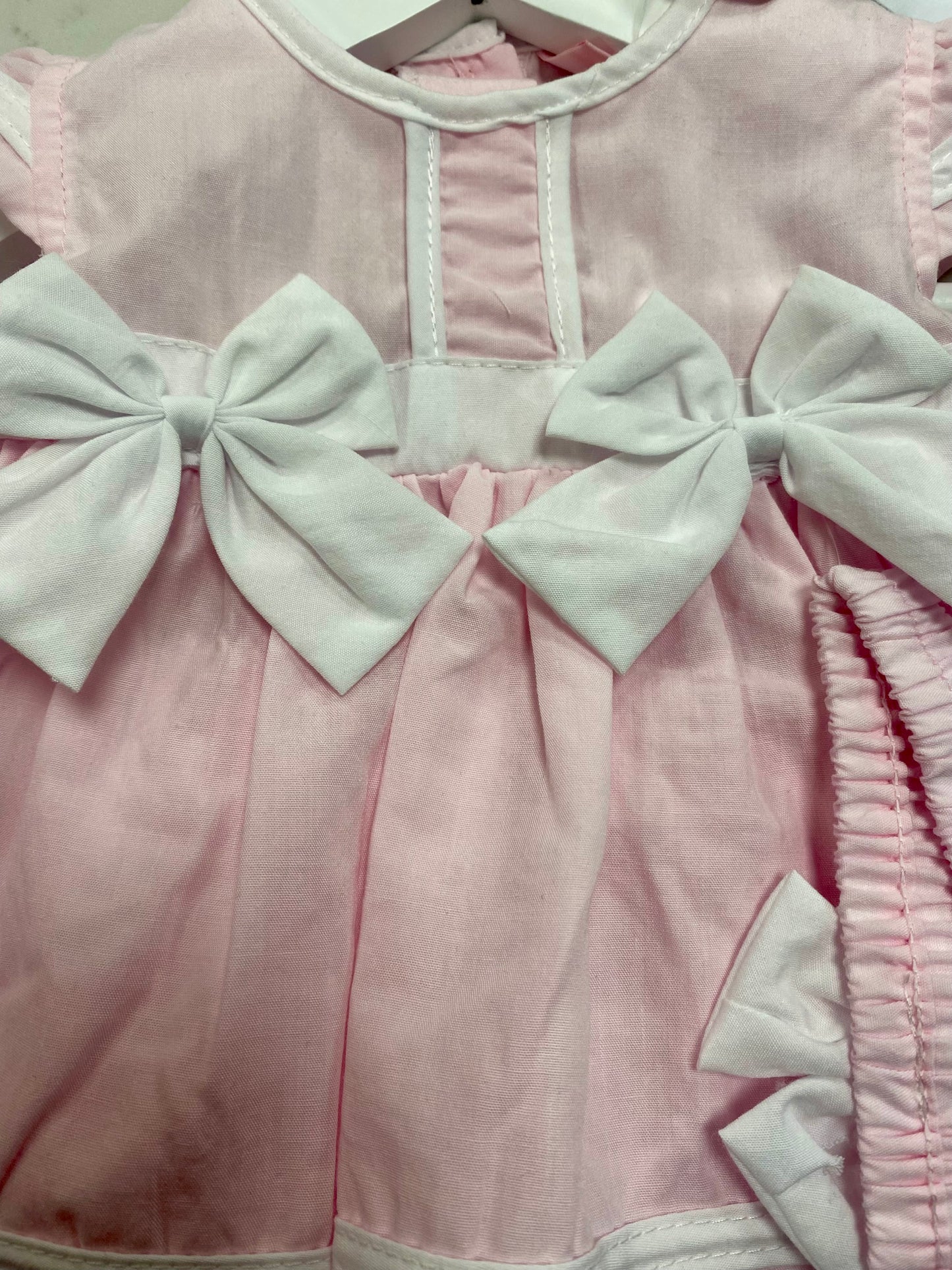 Girls clothing Bow dress set