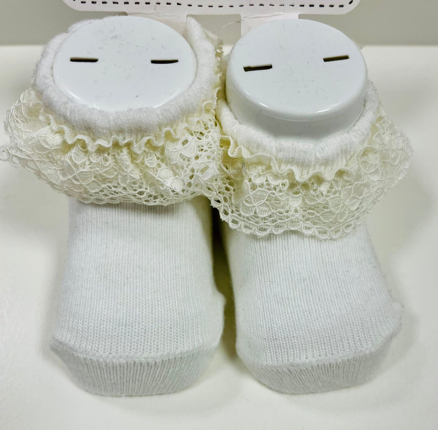 Ivory Frilly Socks