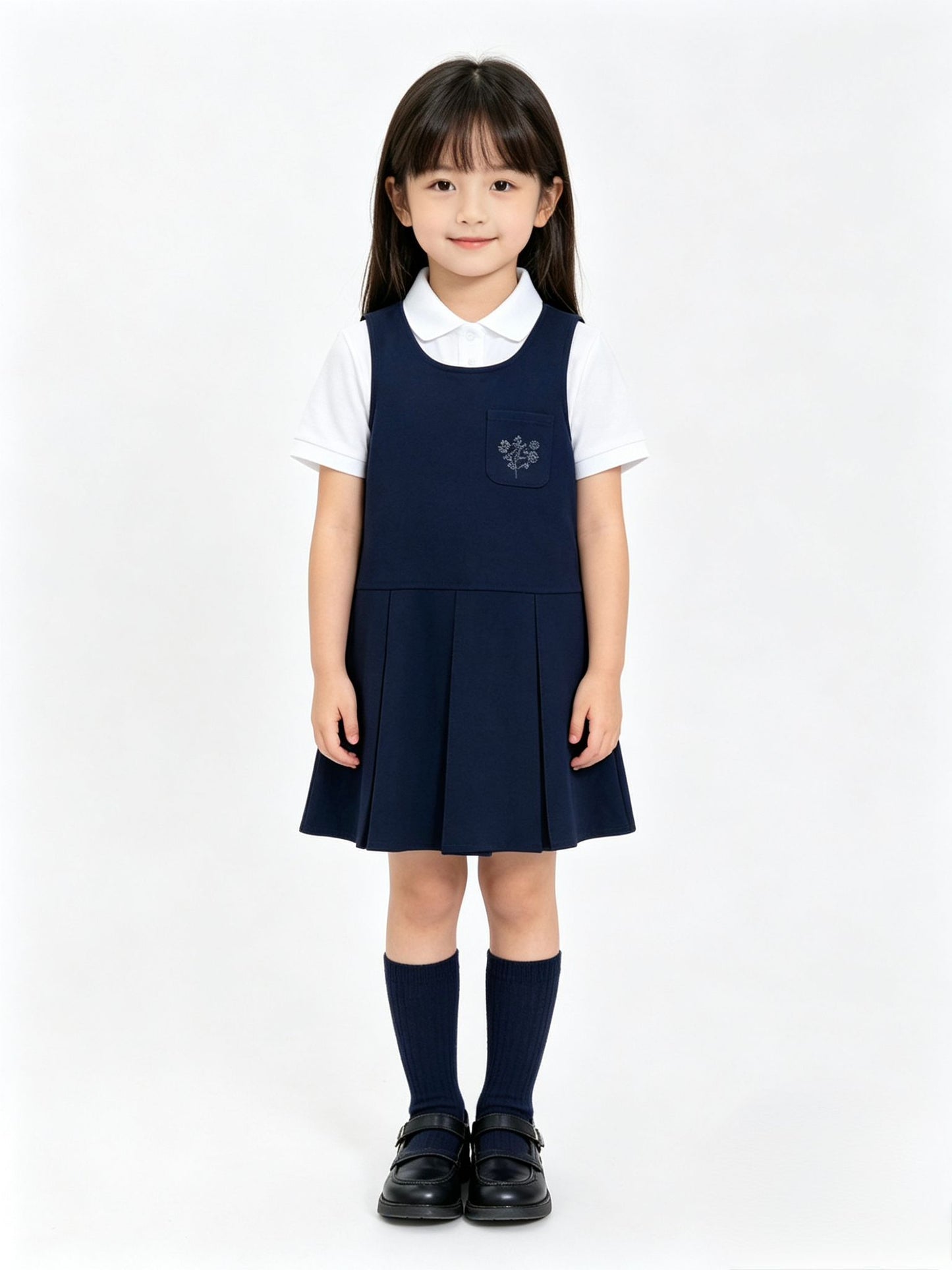 Uniform Pinafore Dress 2/3-78 NV12341050Z