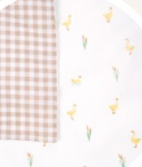 LITTLE DUCKLING 2 PACKCOT BED FITTED SHEETS