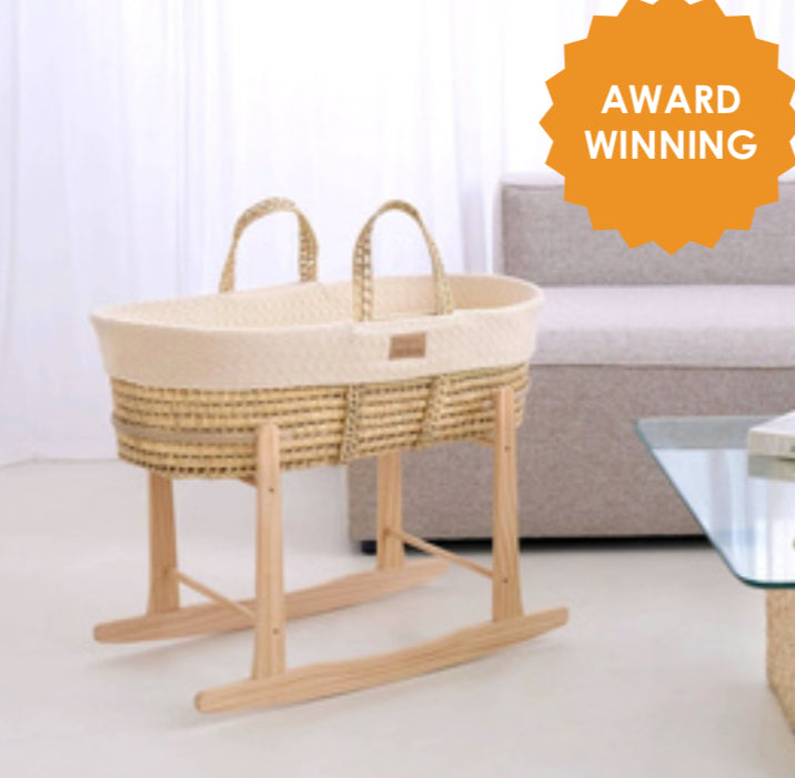 ORGANIC KNITTED PALMMOSES BASKET
