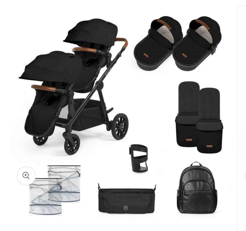Ickle Bubba-VIRGO TWIN 12 PIECE PRAM