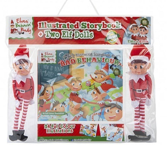 Elf on the shelf storybook bad behaviour