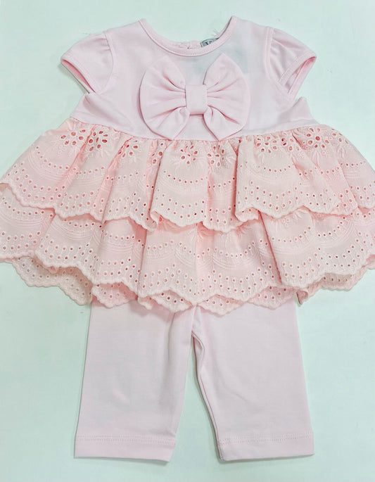 Girls Ruffled Two piece Set