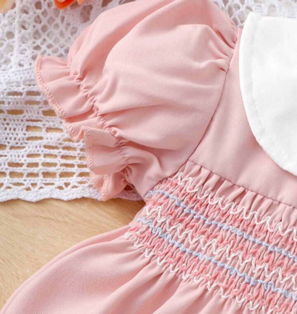 Girls clothing Smock romper