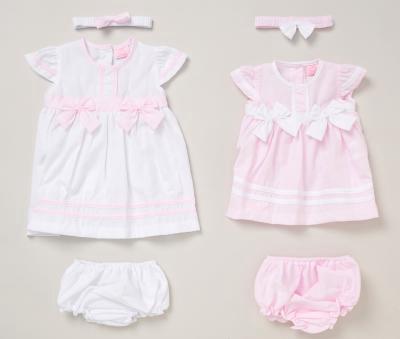 Girls clothing Bow dress set