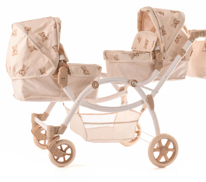 Teddy Bear Collection Double Pram V123410500R