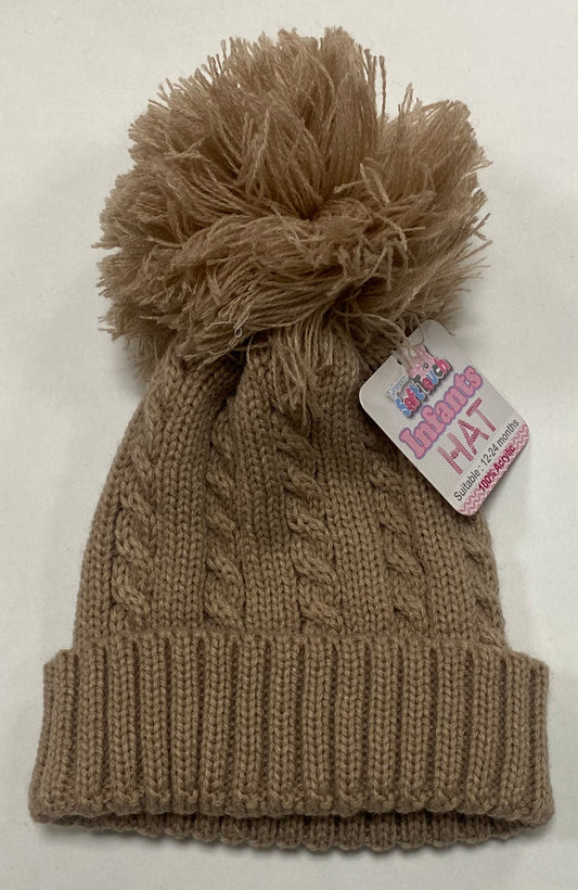 Knit Pom Hat