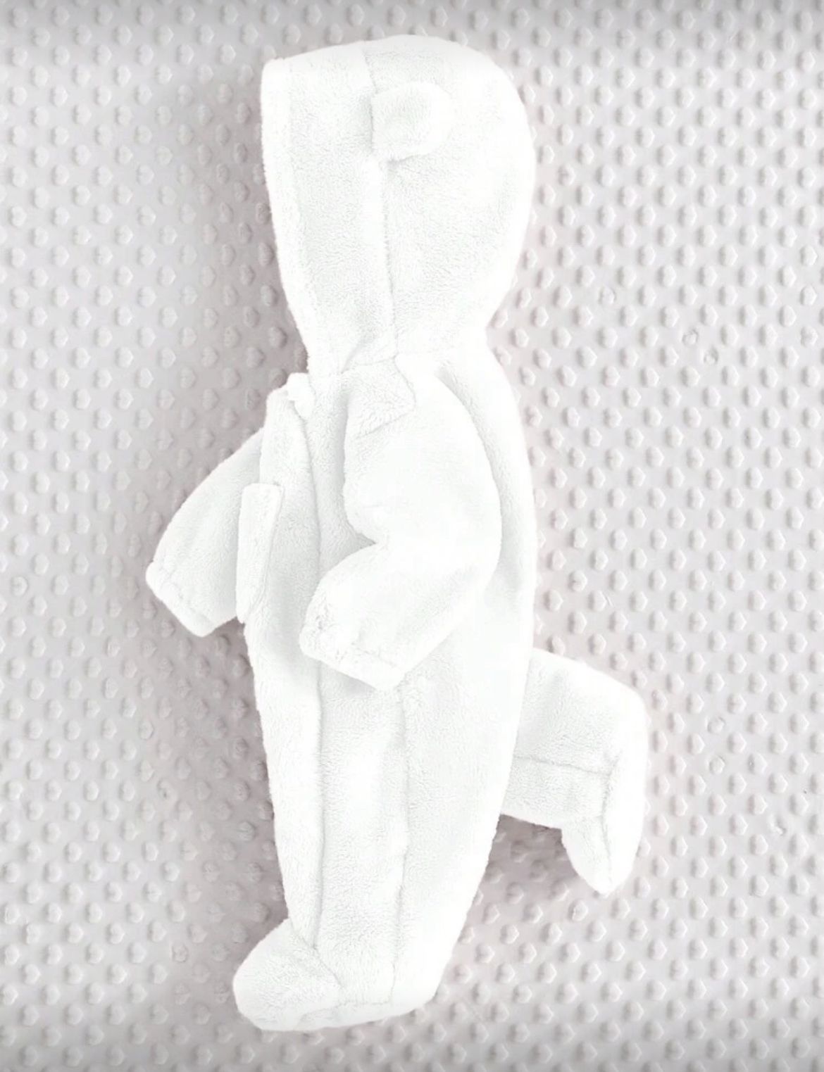 Neutral SnowSuit Double Zipper Cream