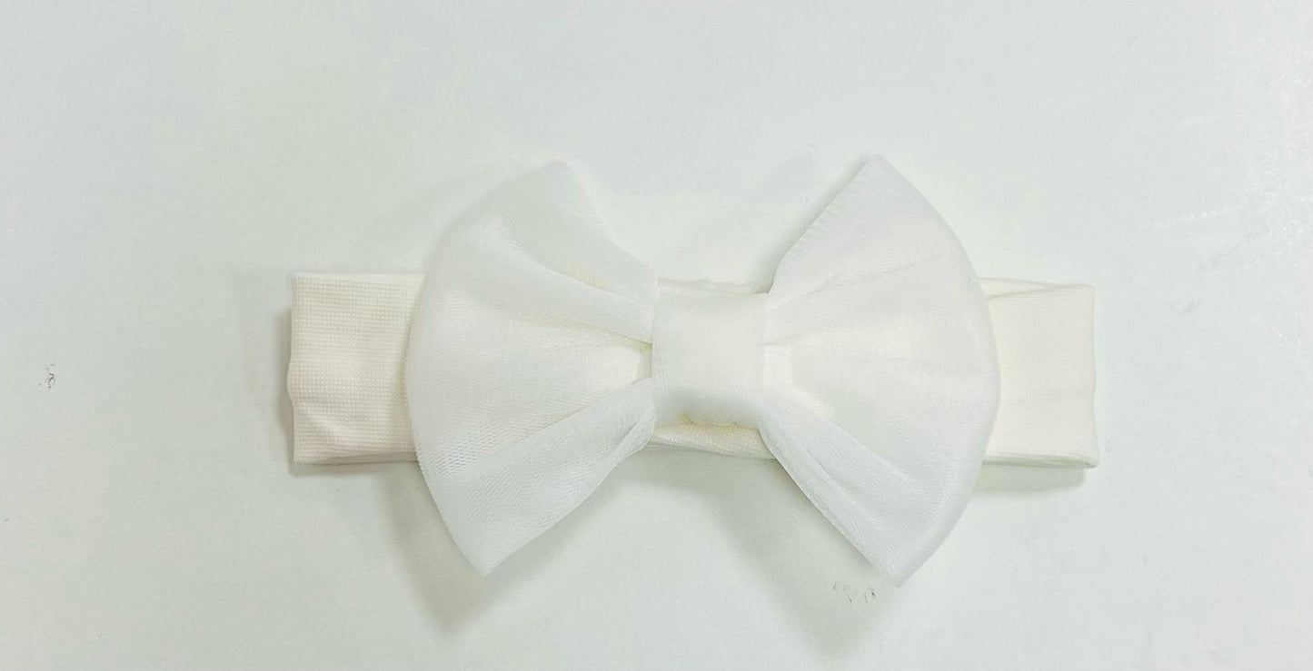 Girls White Frill Dress