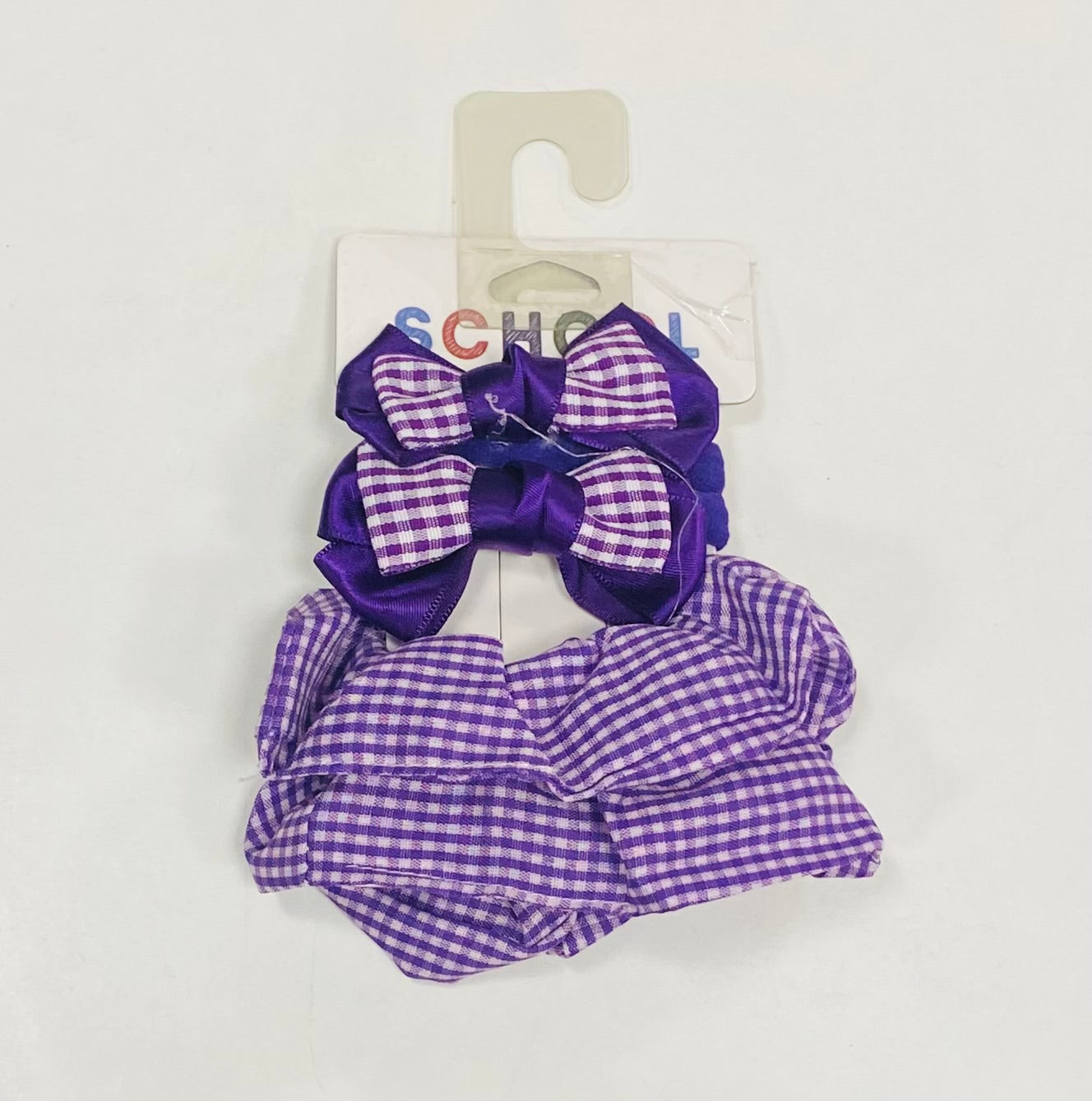 Accessories Gingham Scruchies & Bows 4 Piece NV1234075JW