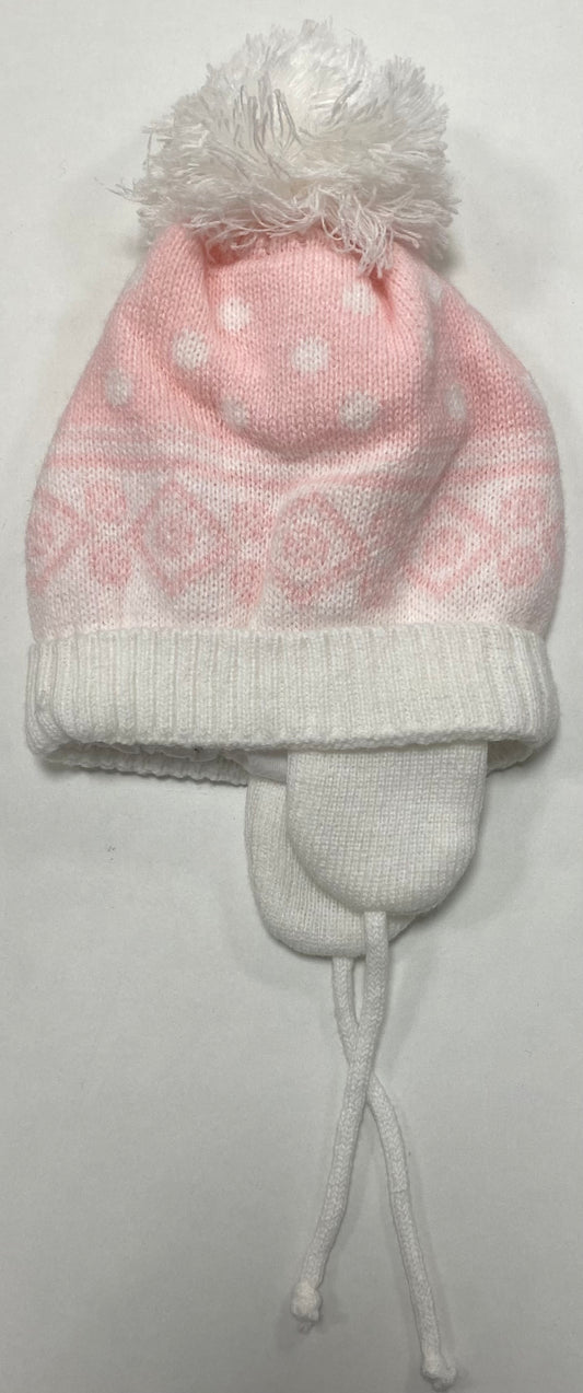 Patterned Pom Hat