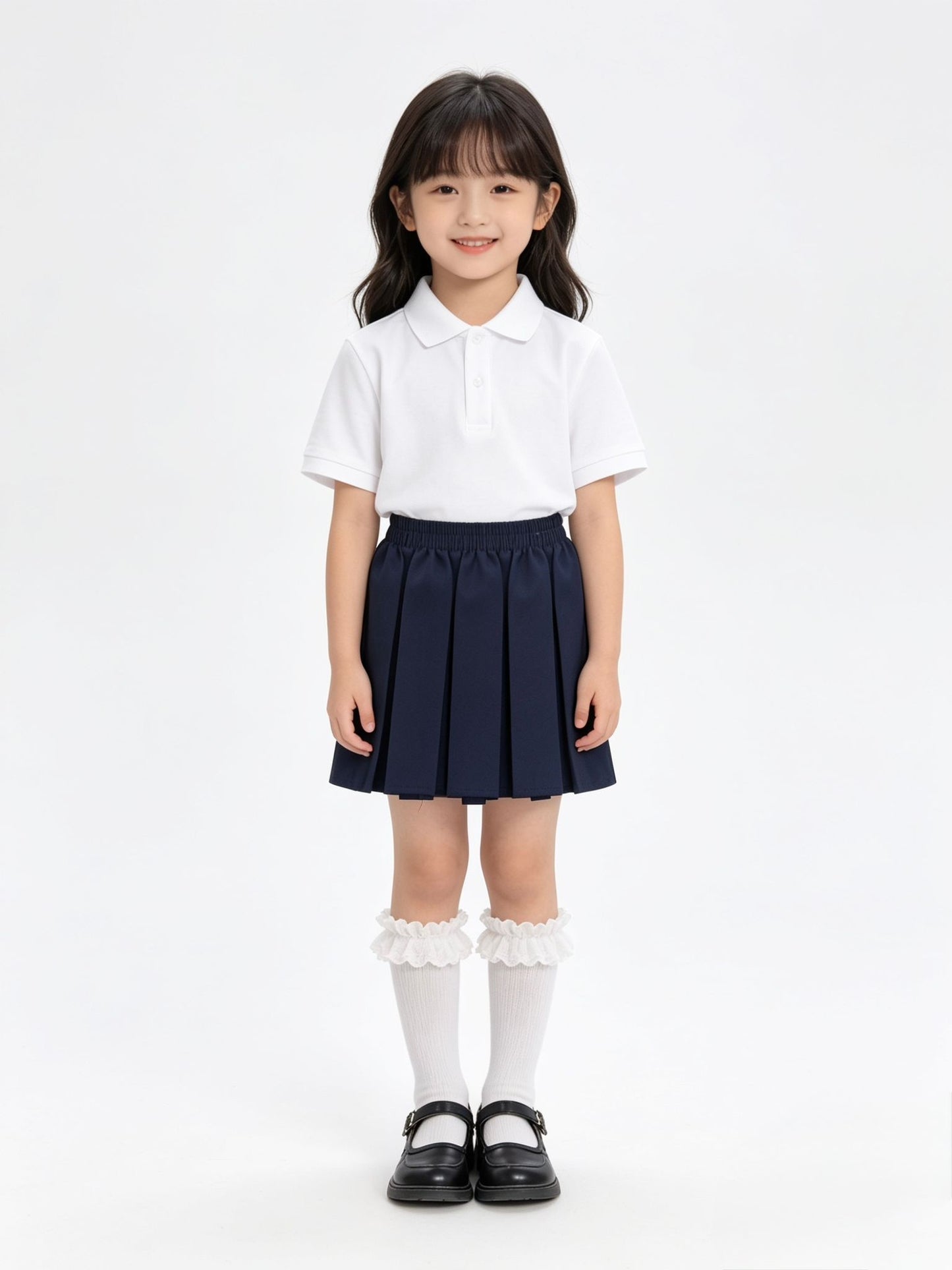 Uniform Pleated Skirt 2/3-7/8 NV12345050INNO