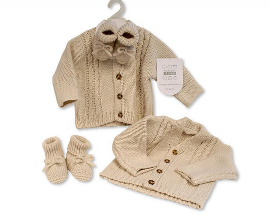 Clothing cardigan and mittens set NV12341499EA