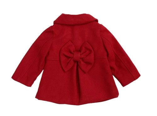Girls clothing red coat