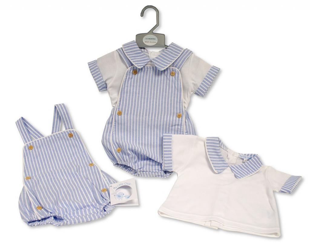 Baby boy dungaree set