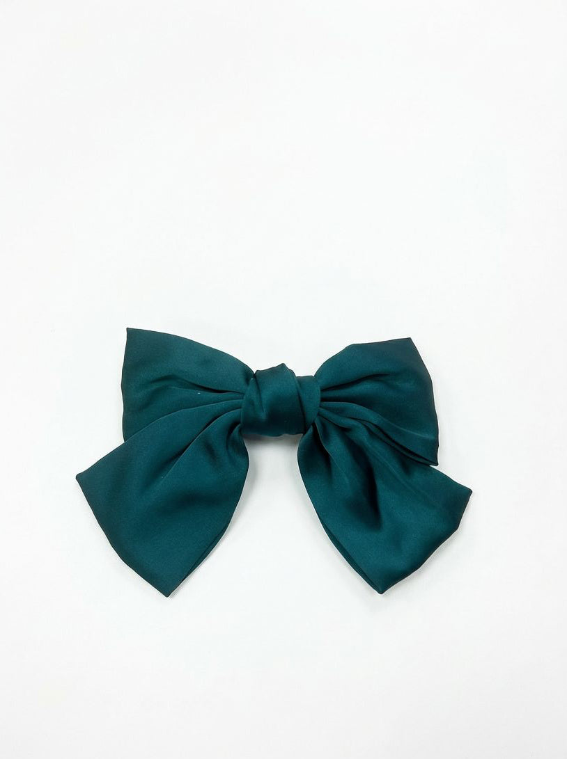 Satin Bow clip