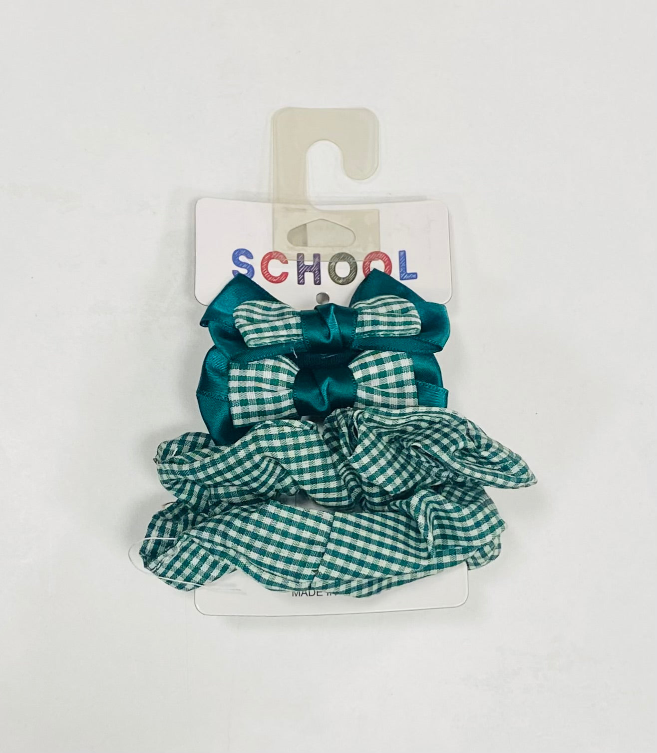 Accessories Gingham Scruchies & Bows 4 Piece NV1234075JW
