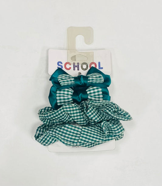 Accessories Gingham Scruchies & Bows 4 Piece NV1234075JW