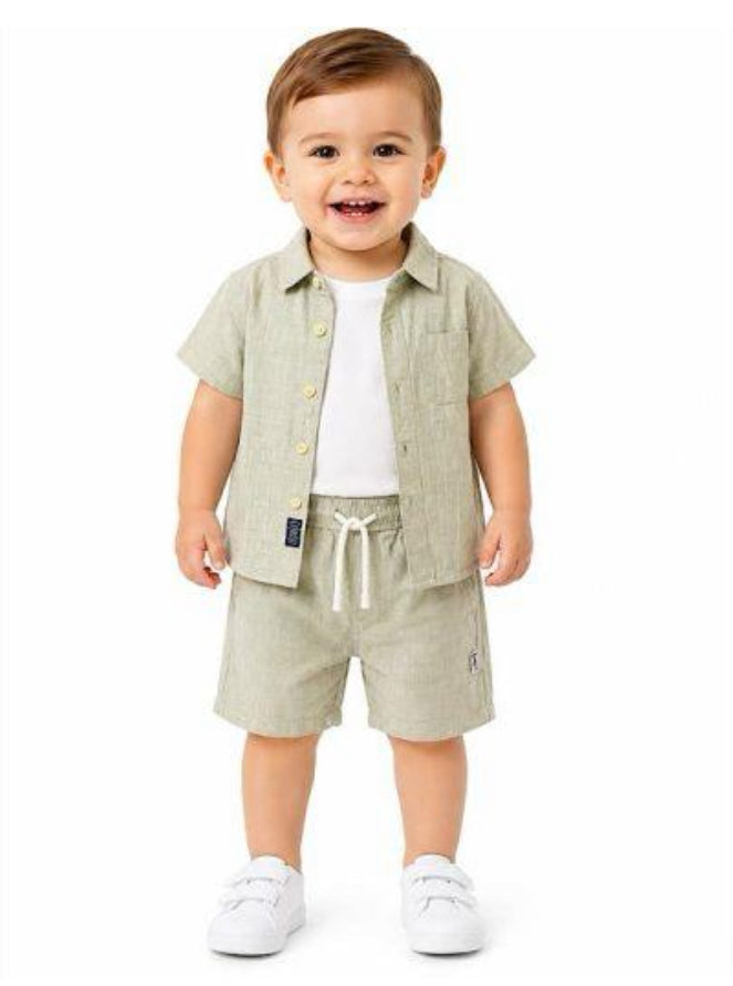 Clothing boys three-piece summer set