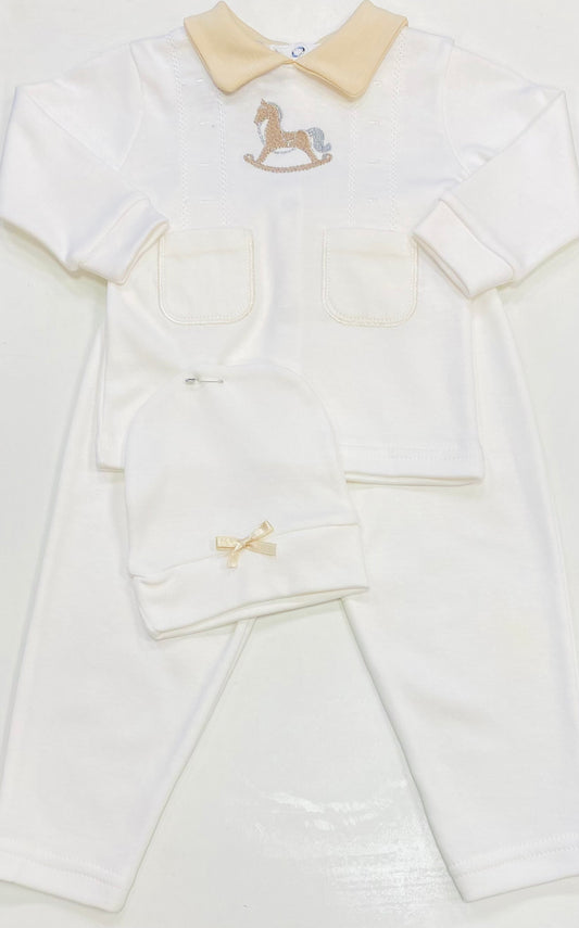 Clothing Baby Embroidered 3 Piece Set NV12347050GJ