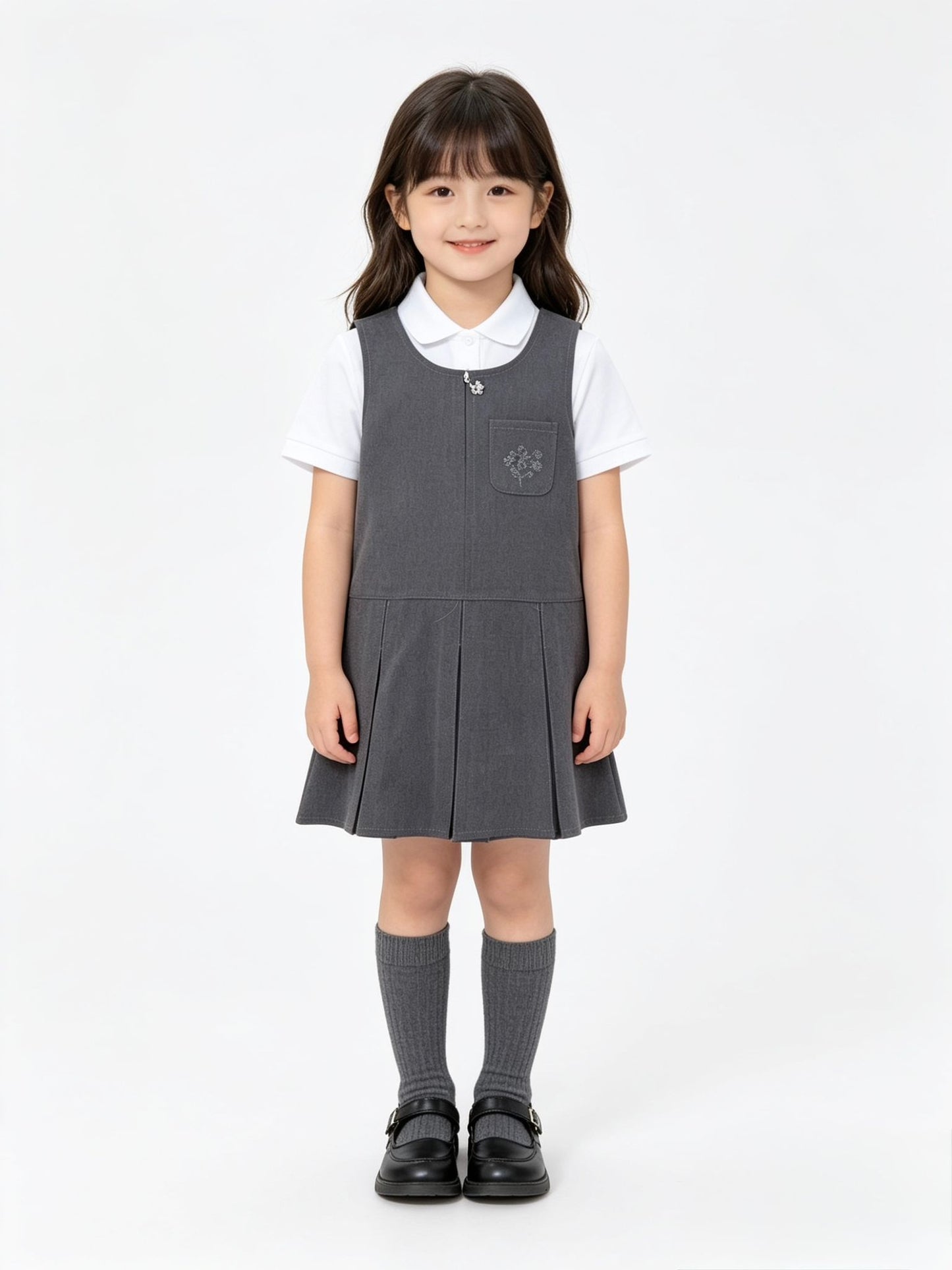 Uniform Pinafore Dress 2/3-78 NV12341050Z