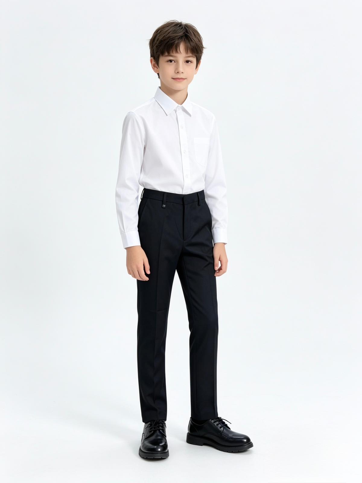 Boys Slim Trousers 9/10-16/17 Zeco