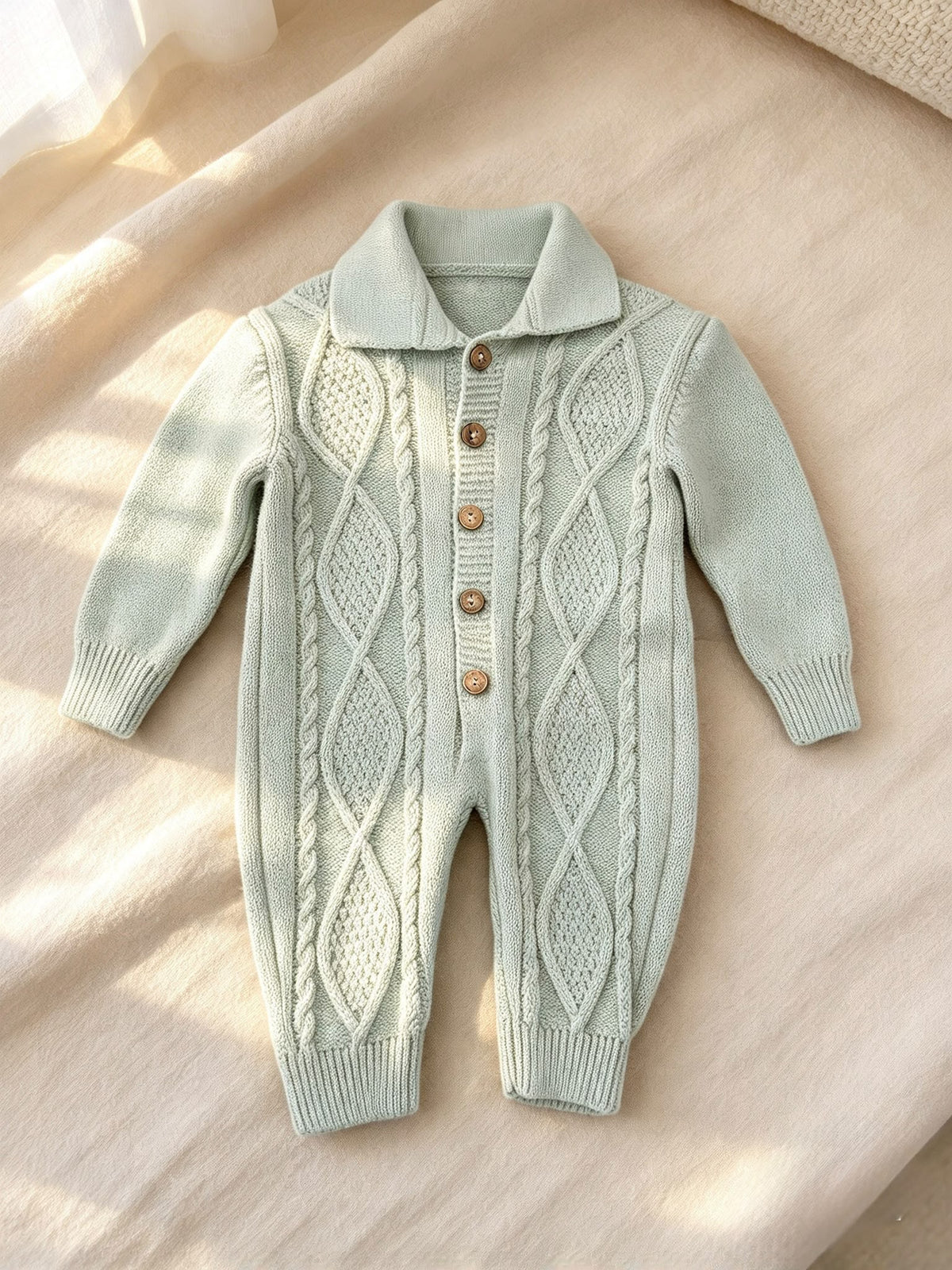 Clothing Boys Knitted Romper 6/9-12/18 months