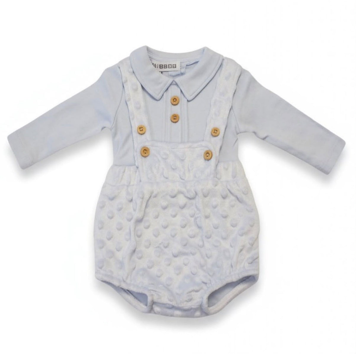 Clothing boys Dungaree Set Blue 0/3-6/9 months
