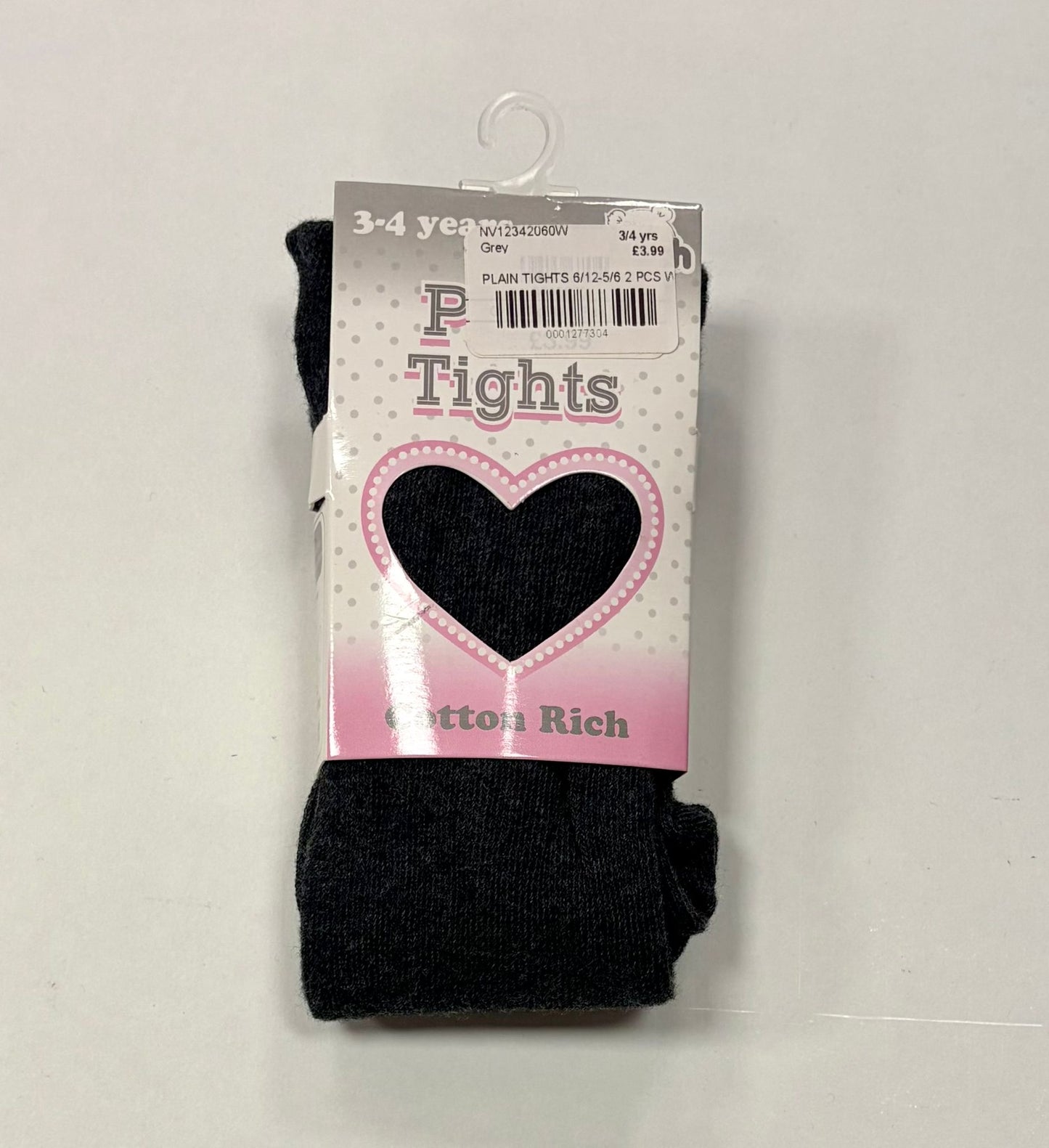 Plain Tights 6/12-5/6 2 Piece NV12342060W