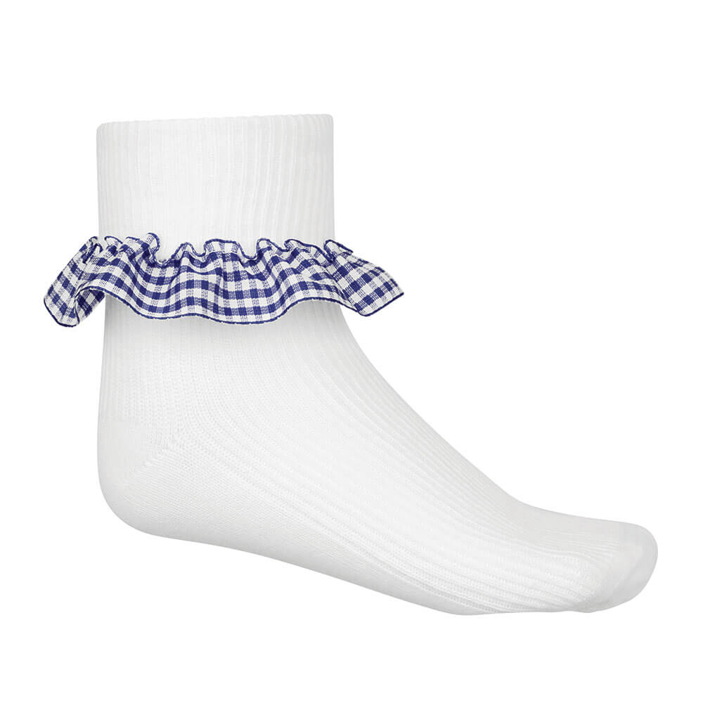 Zeco Gingham Socks 6/8.5-12/3.5 NV12341098Z