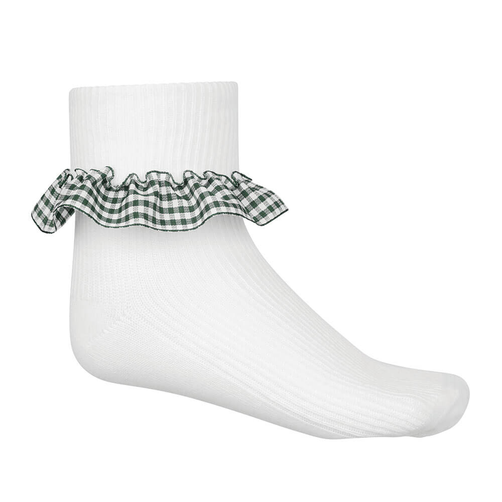 Zeco Gingham Socks 6/8.5-12/3.5 NV12341098Z