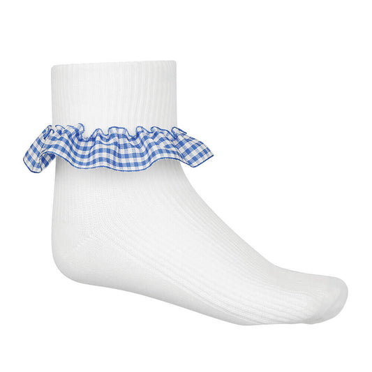 Zeco Gingham Socks 6/8.5-12/3.5 NV12341098Z