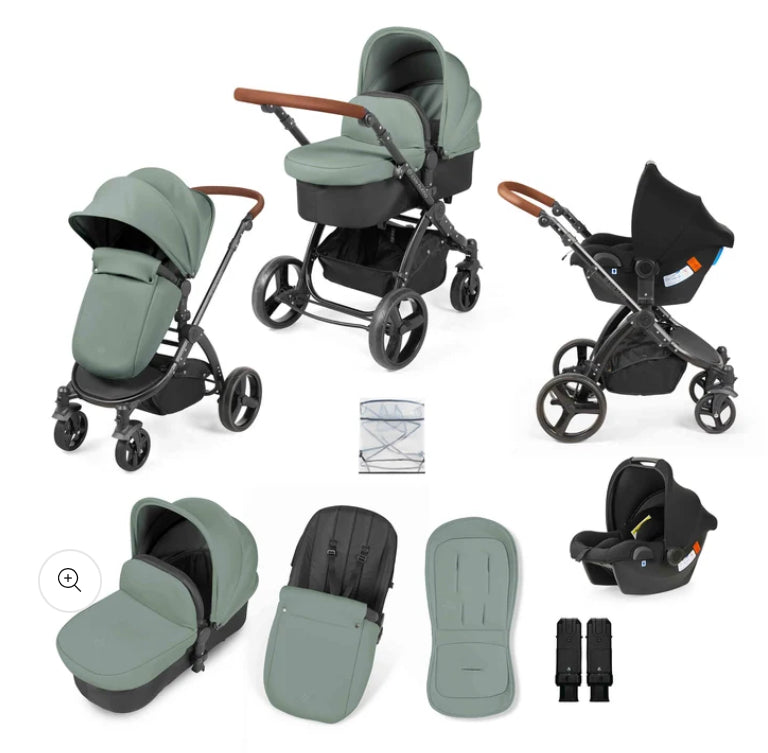 Ickle Bubba-STOMP URBAN 9 PIECE TRAVEL SYSTEM WITH CAR SEAT