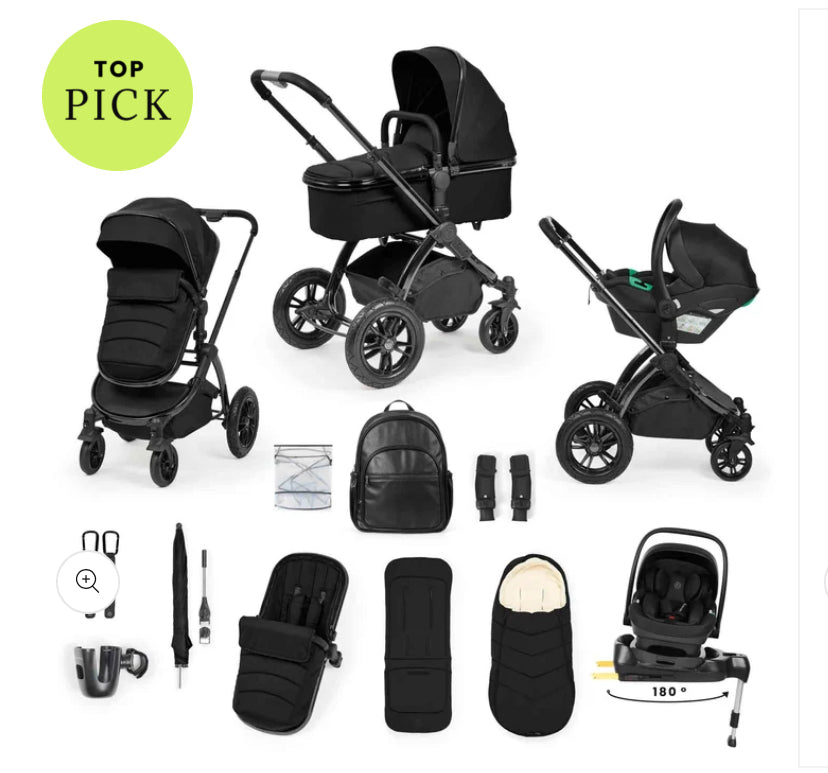 Ickle  Bubba- STOMP LUXE ELEMENTS EDITION 15 PIECE TRAVEL SYSTEM