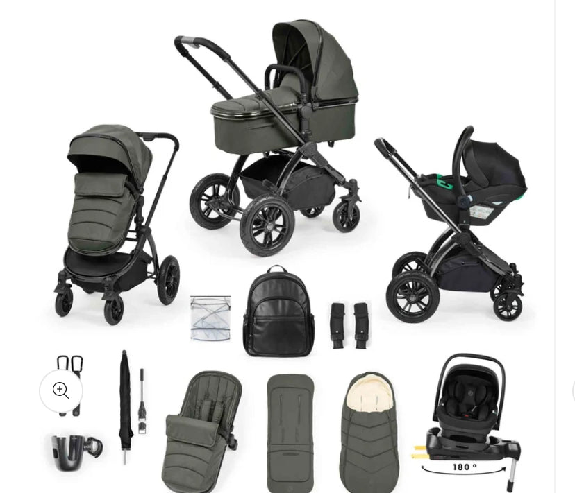 Ickle  Bubba- STOMP LUXE ELEMENTS EDITION 15 PIECE TRAVEL SYSTEM