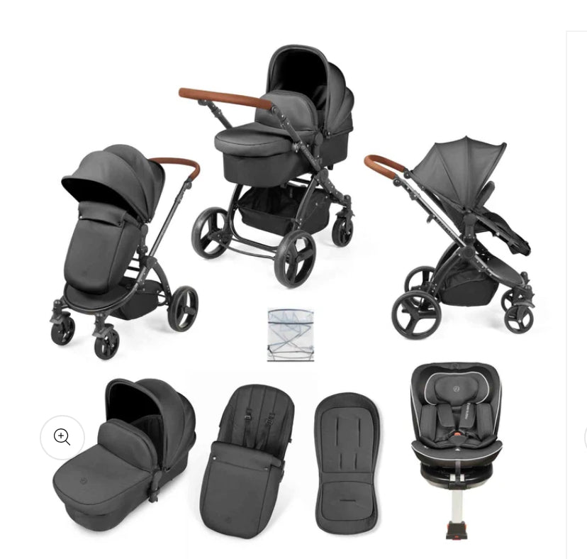 Ickle Bubba-STOMP URBAN 8 PIECE TRAVEL SYSTEM WITH RADIAL I-SIZE PLUS CAR SEAT
