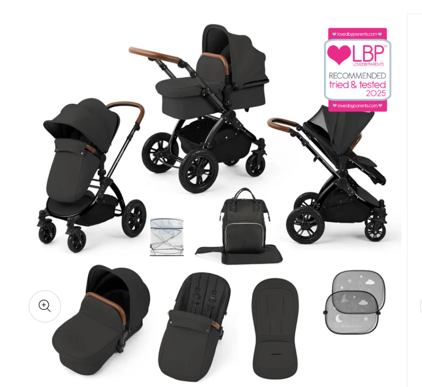 Ickle Buba- STOMP LUXE 9 PIECE PRAM