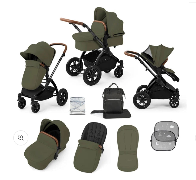 Ickle Buba- STOMP LUXE 9 PIECE PRAM