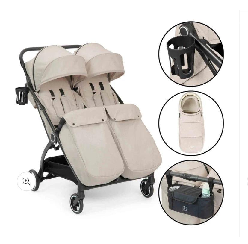 Ickle Bubba-ARIES DOUBLE PRIME AUTO-FOLD STROLLER